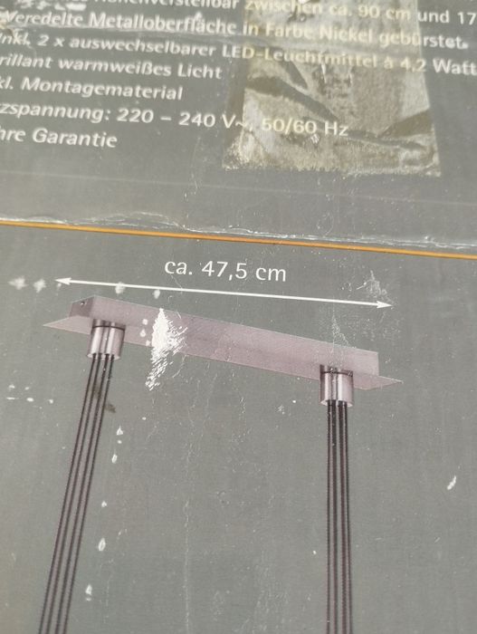 Lampa wisząca do kuchni jadalni żyrandol