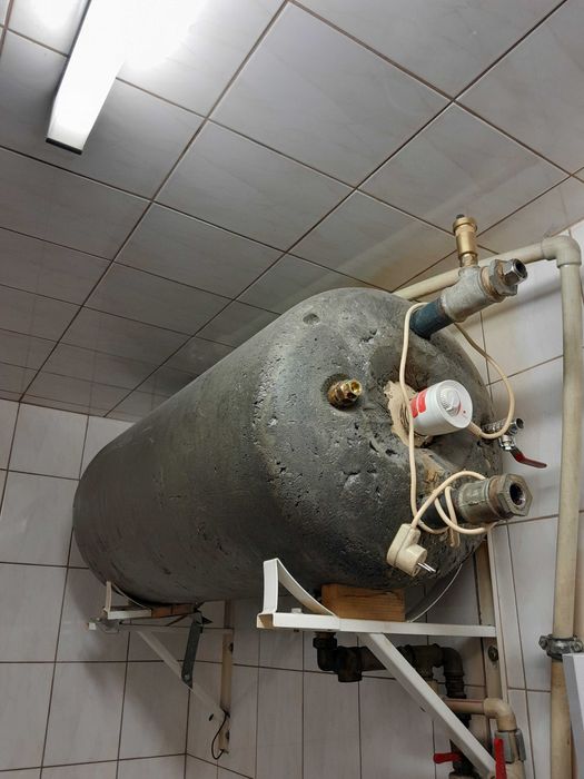 Bojler/podgrzewacz (wymiennik) CWU z podwójną wężownicą 120 l