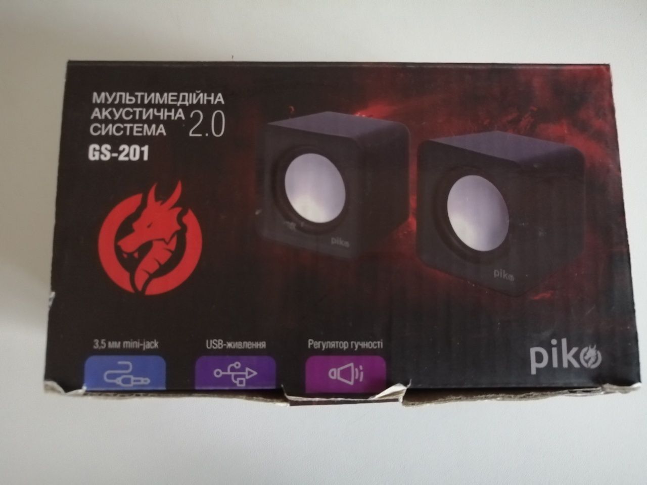 Колонки для ноутбука piko gs-201