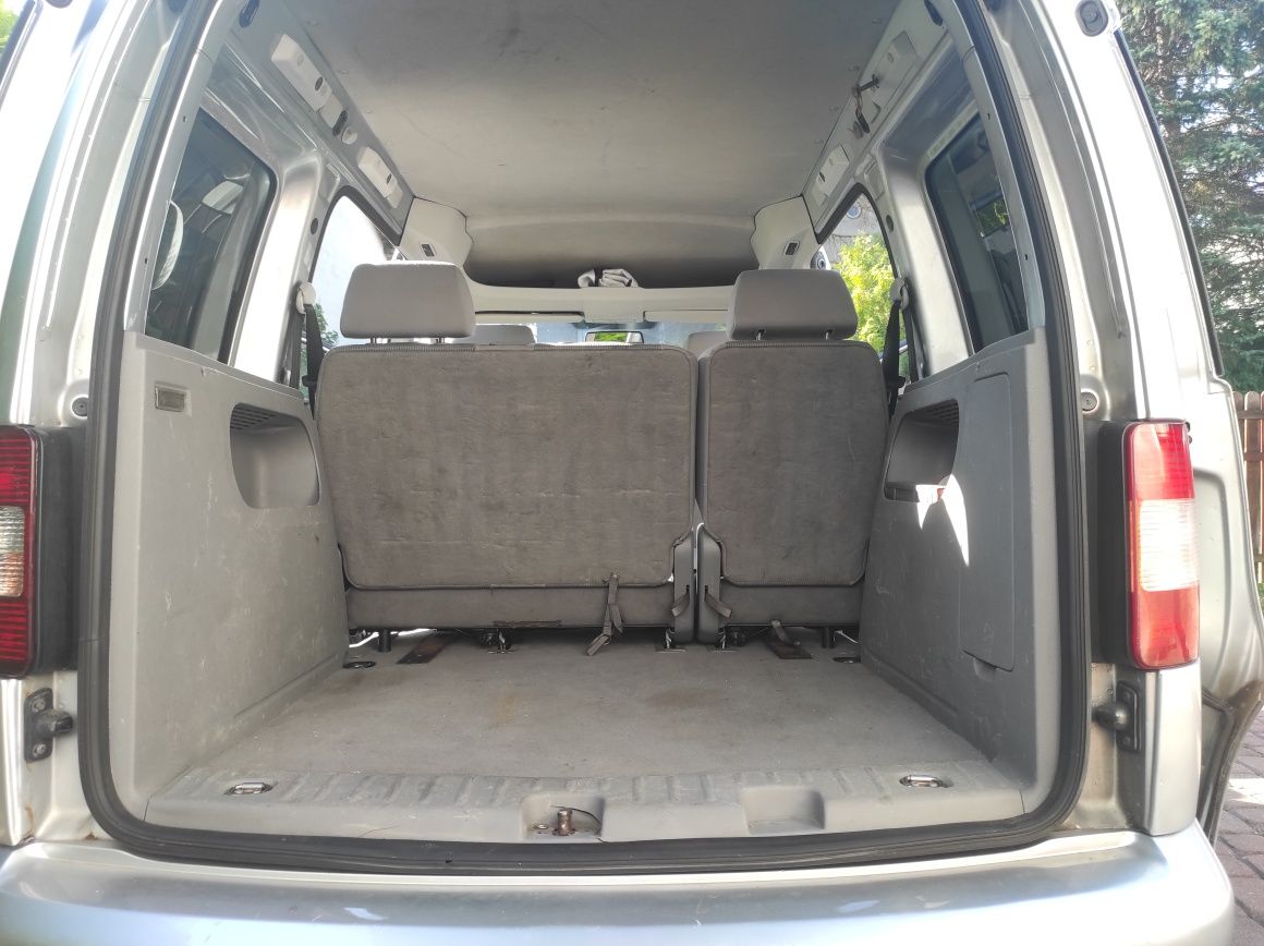 VW Caddy 1,9 TDI klimatyzacja nowy rozrząd, sprzęgło,dwumas,klima