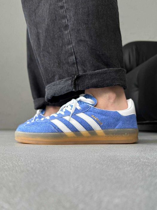 Кросівки Adidas Gazelle blue premium