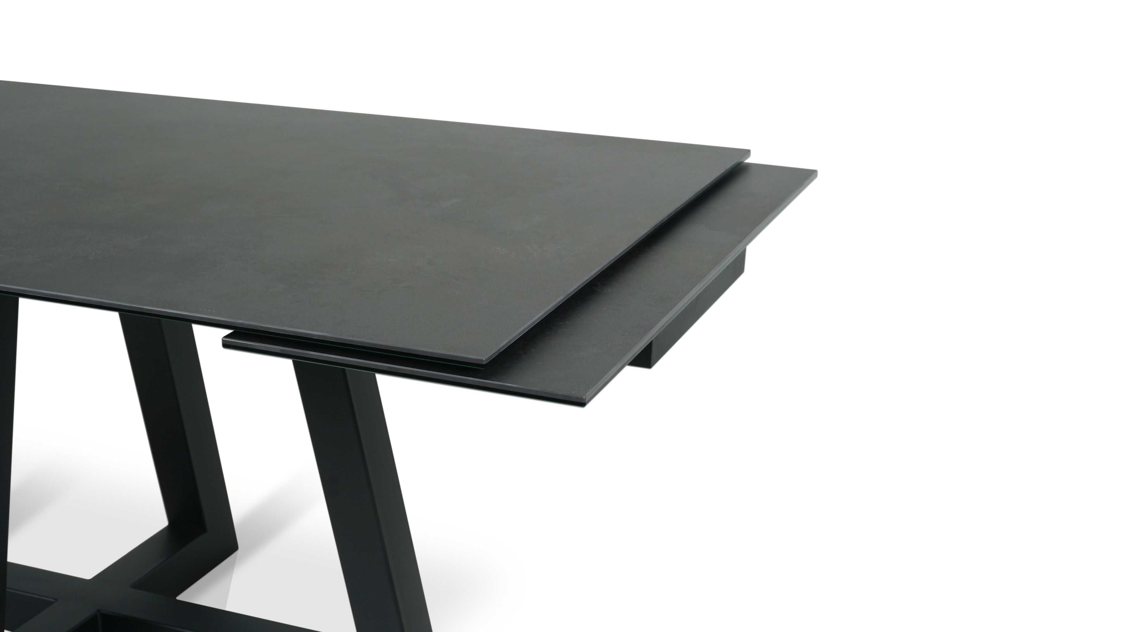 Stół ze spieku kwarcowego rozkładany 180-240x90cm