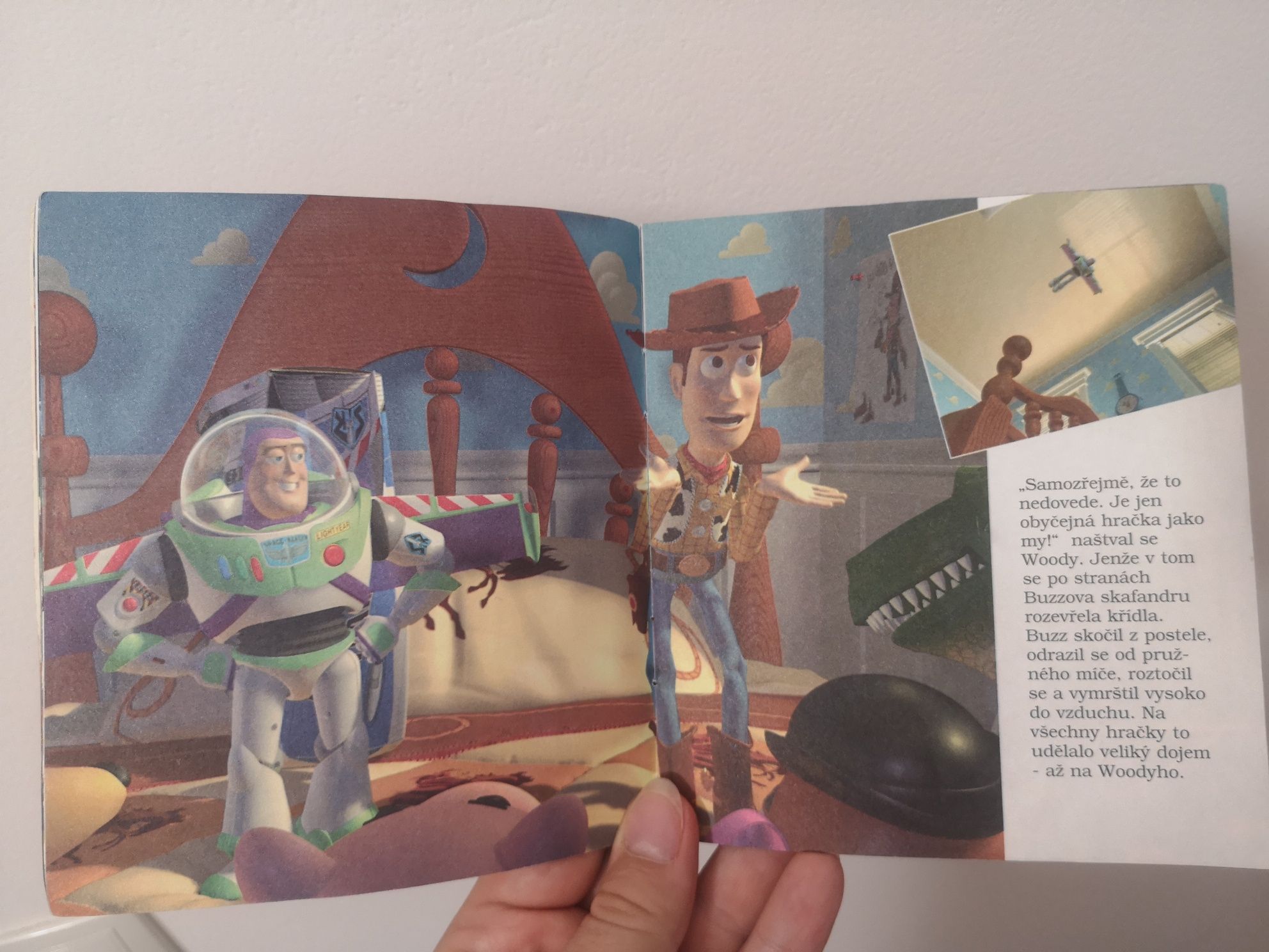 Книжечка Walt Disney Toy Story 1996 Польща історія іграшок