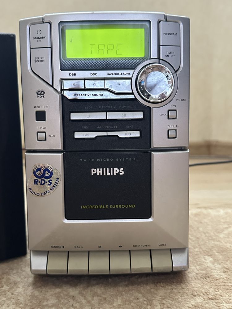 Philips MC-10/22 Аудіопрогравач аудіо система HiFi система музичний