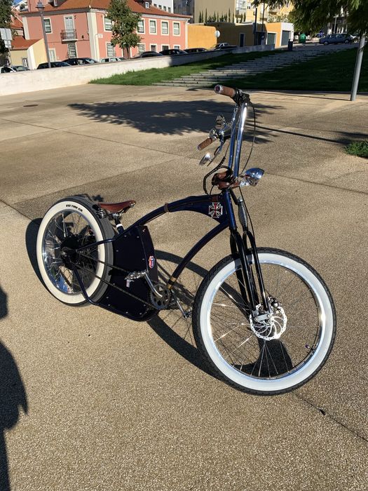 Bicicleta Elétrica 1500W | Estilo Chopper | 50km/h | Belém