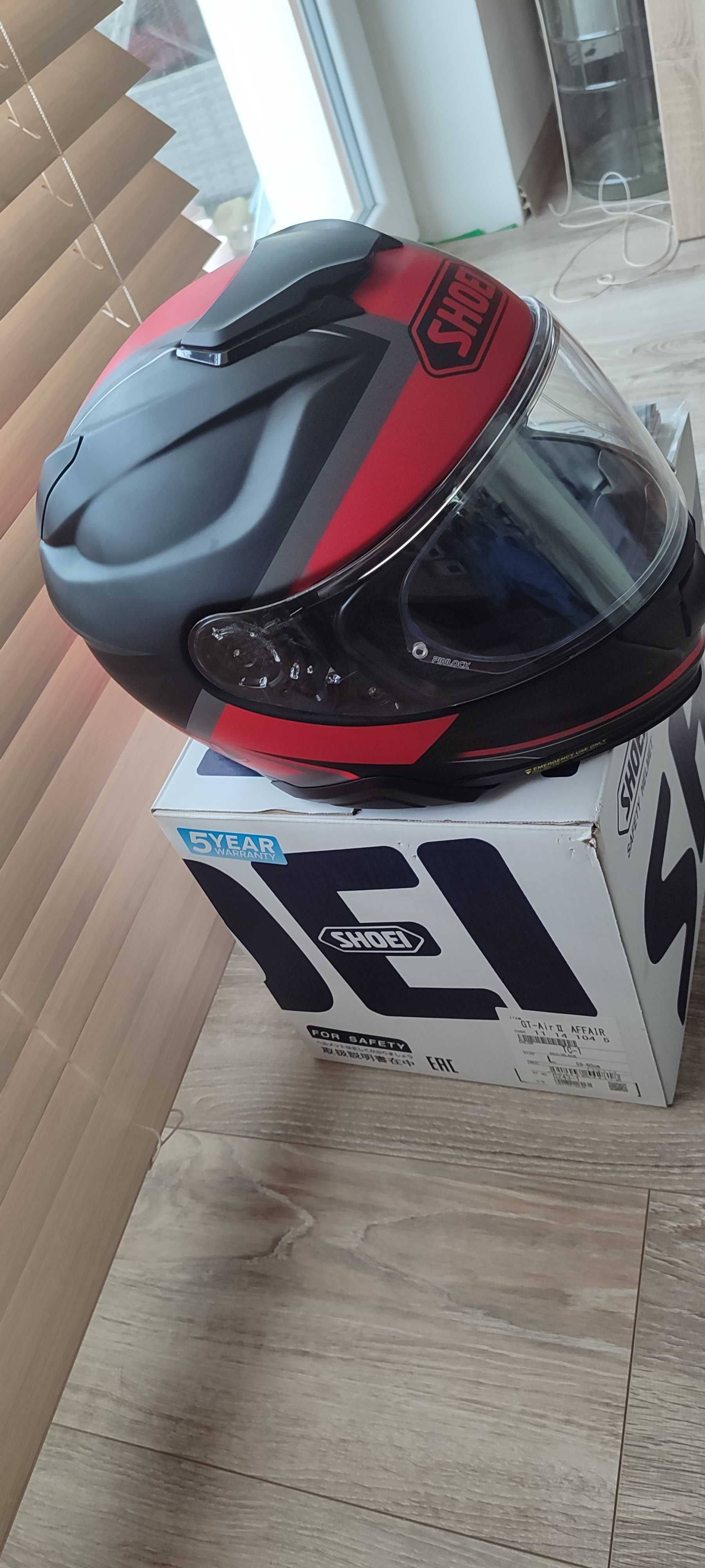 Kask SHOEI gt air II z interkomem, rozm. L