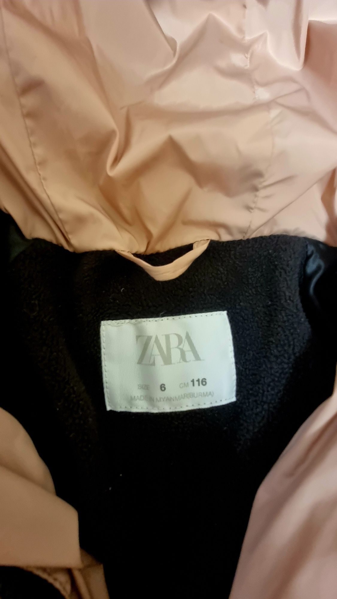 Zara курточка 116 см size 6