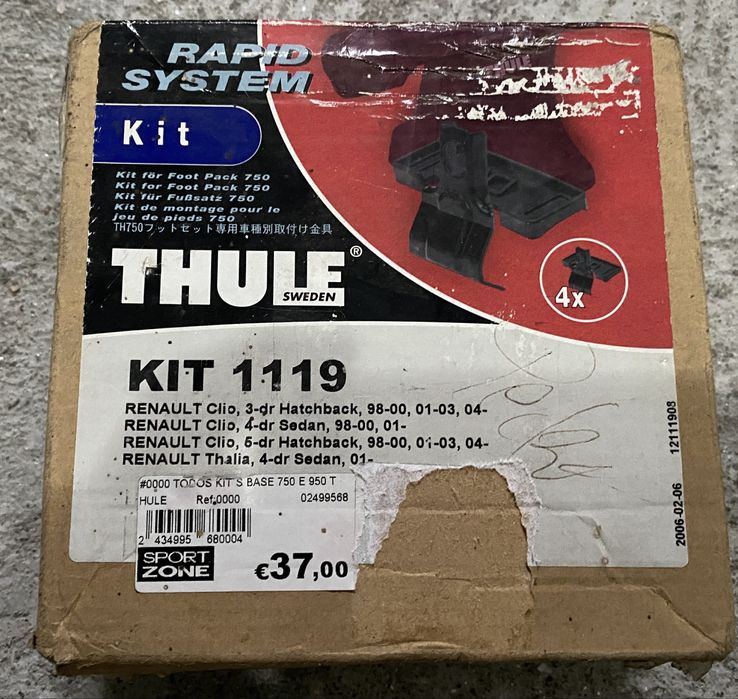 Kit 1119 Thule (novo)