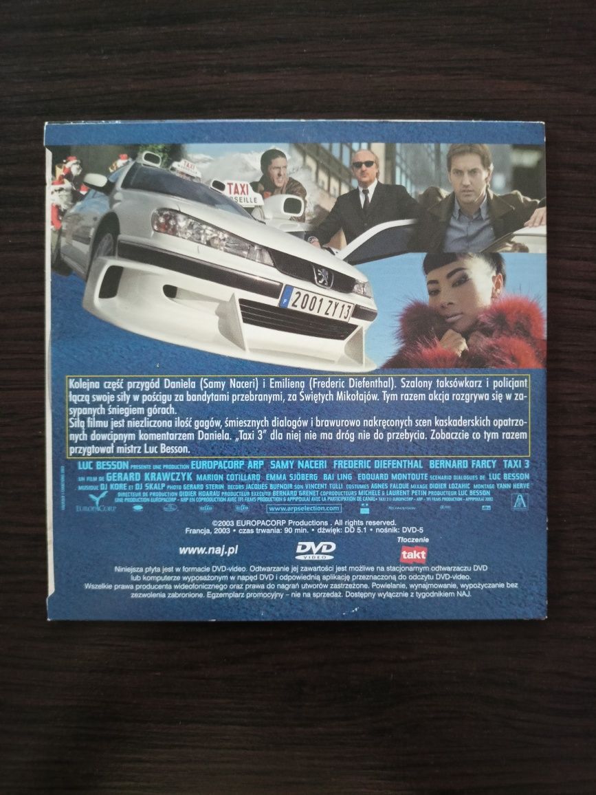 Taxi 3 - Film DVD Stan Bardzo Dobry