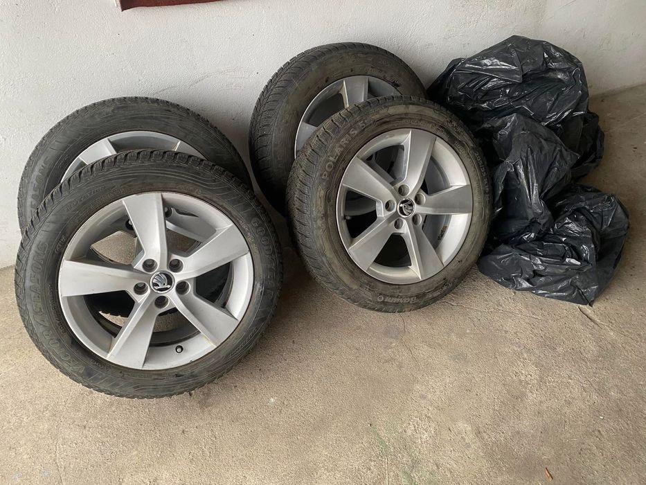 Koła zimowe Skoda 5x100 16