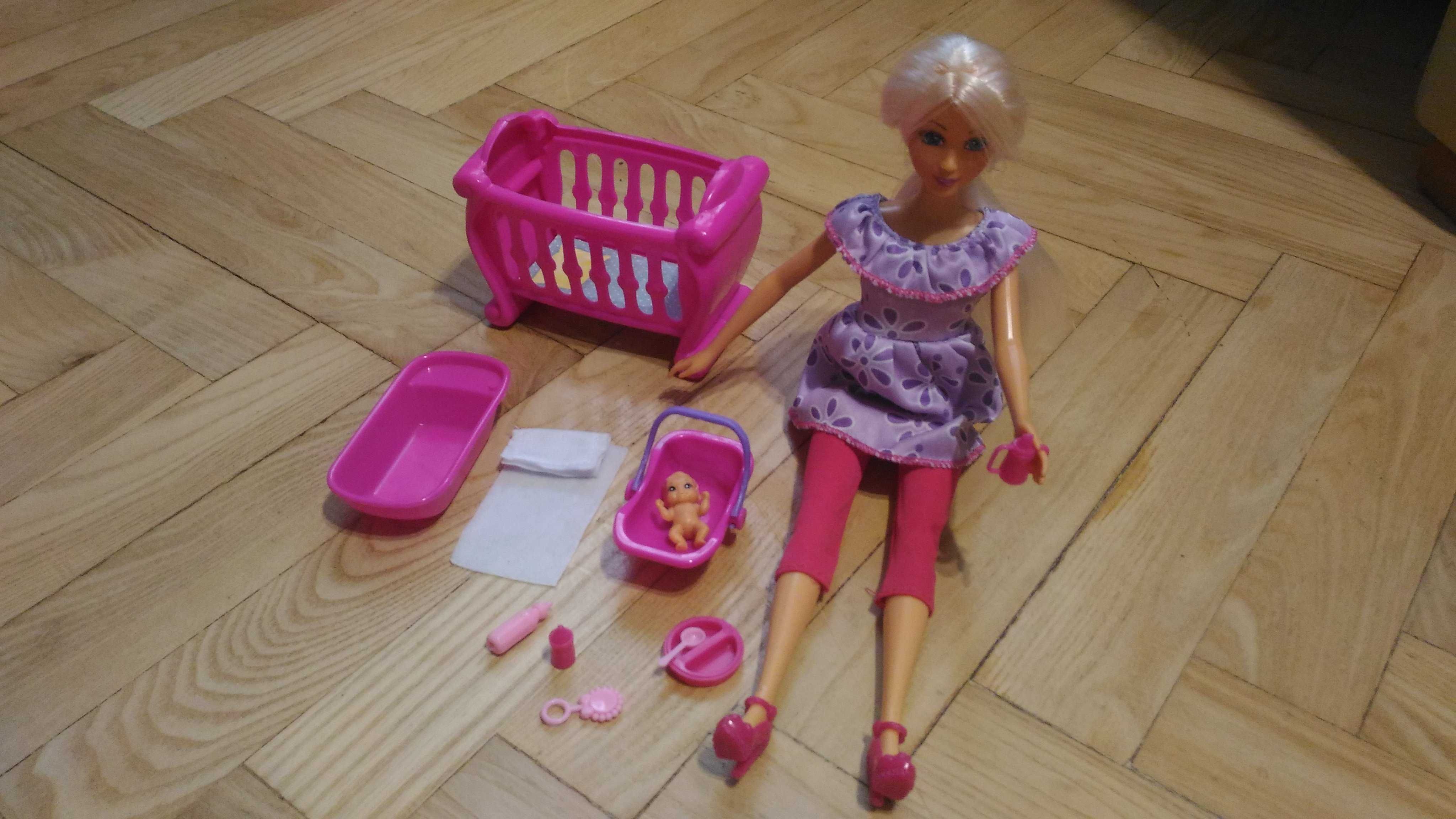 Barbie welcome baby duży zestaw nowy