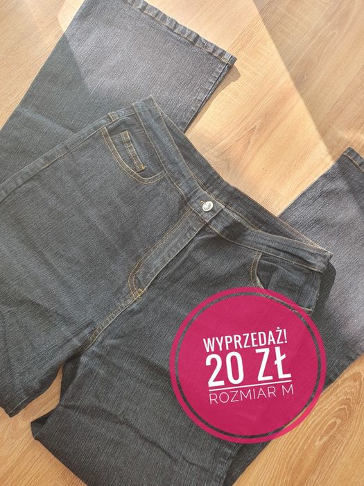 Spodnie typu dzwony, r M