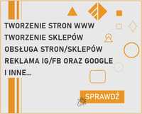 Strony internetowe Tworzenie stron Sklep www Pozycjonowanie strony www