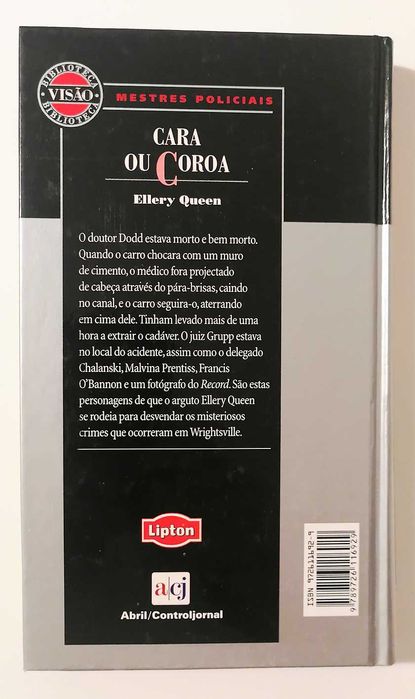 Livros - Colecção Lipton - Mestres Policiais