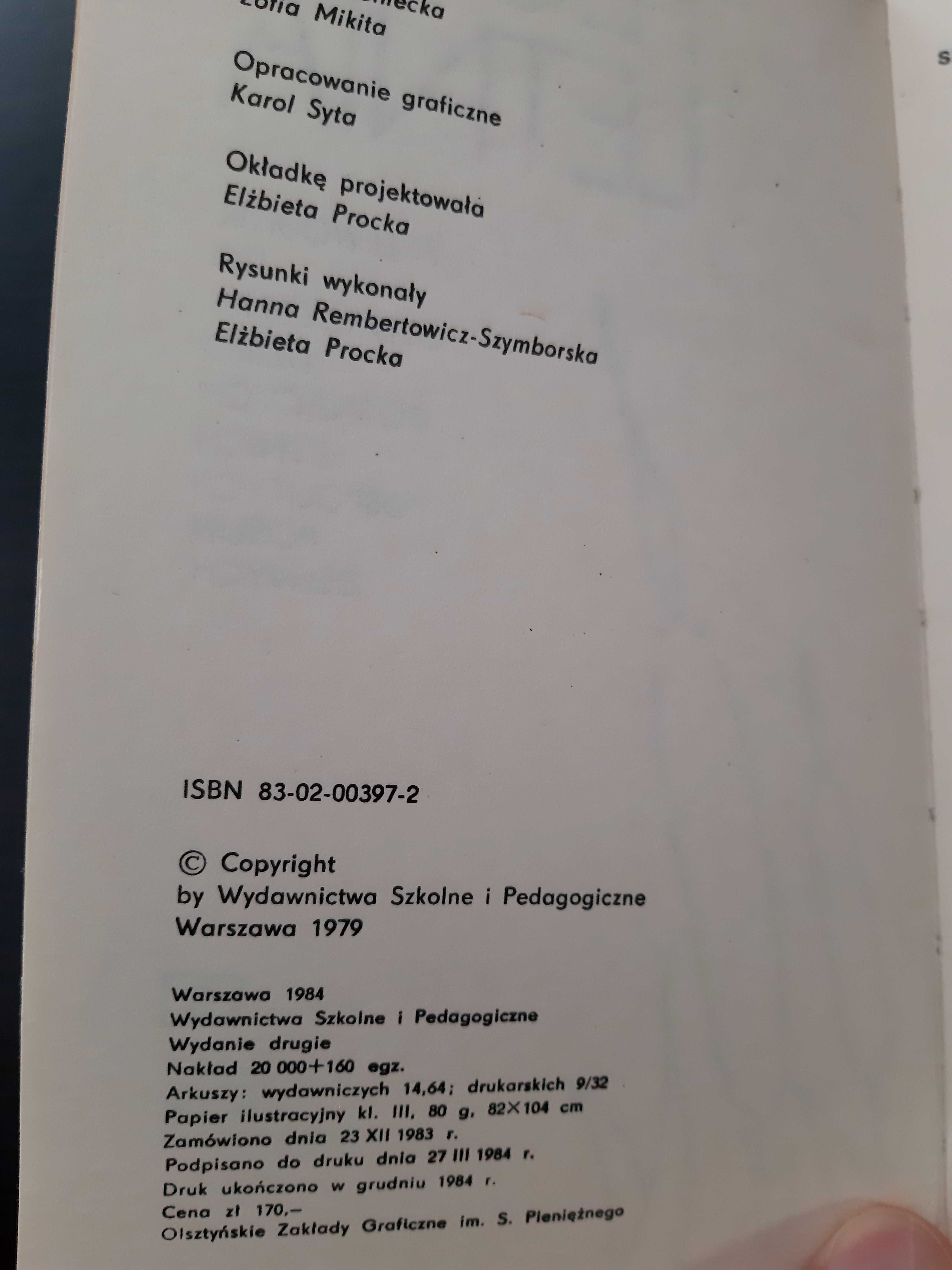 Flora letnia Jakub Mowszowicz wydanie 1984