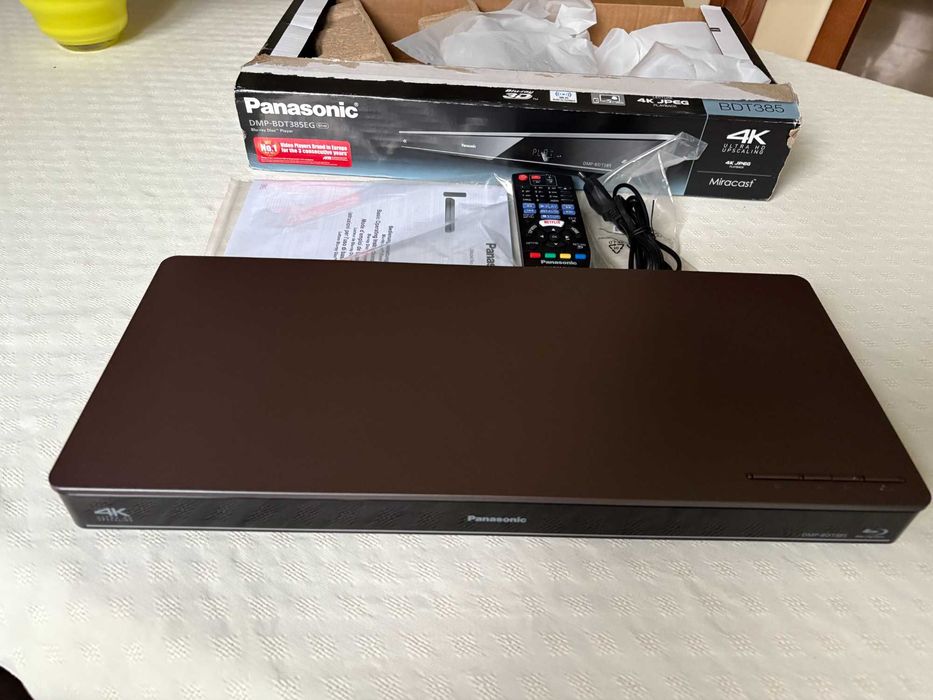 Odtwarzacz blu ray Panasonic DMP-BDT385EG jak nowy