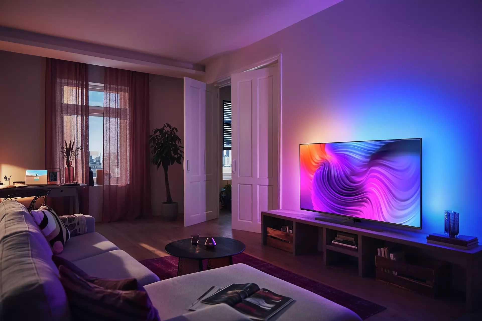 Telewizor LED Philips 50PUS8546 4K UHD AMBILIGHT 3 Gwara. DVBT2 SMART