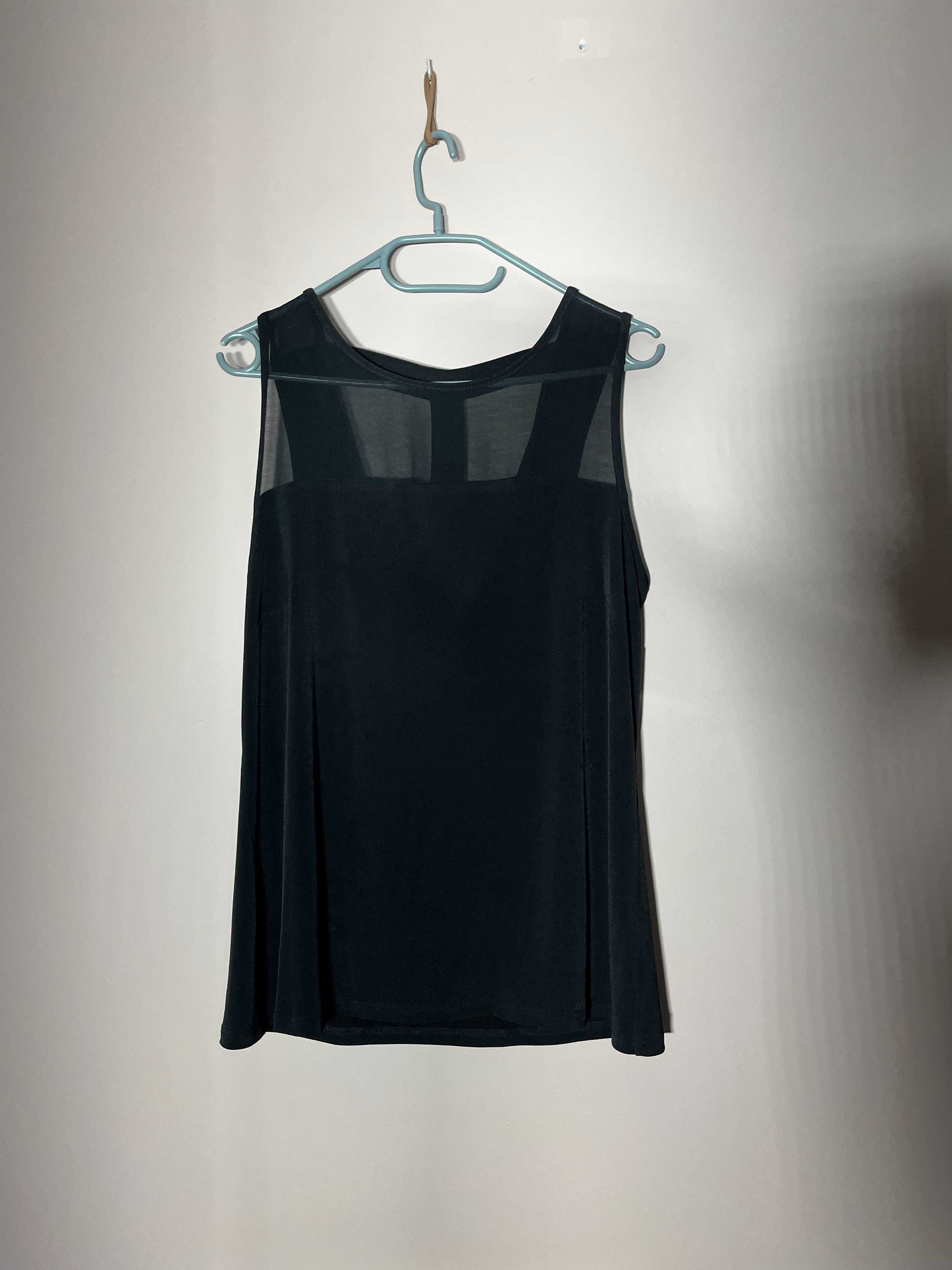 Piękna błyszcząca bluzka/top idealny na sylwestra M/L 38/40