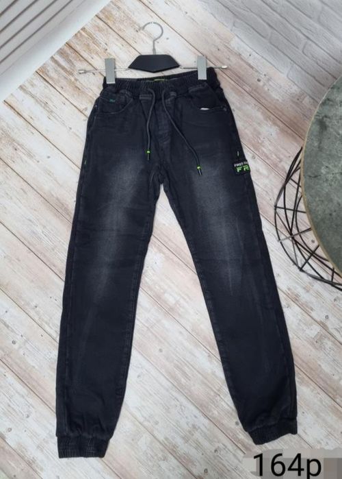 Теплі джинси джогери на флісі