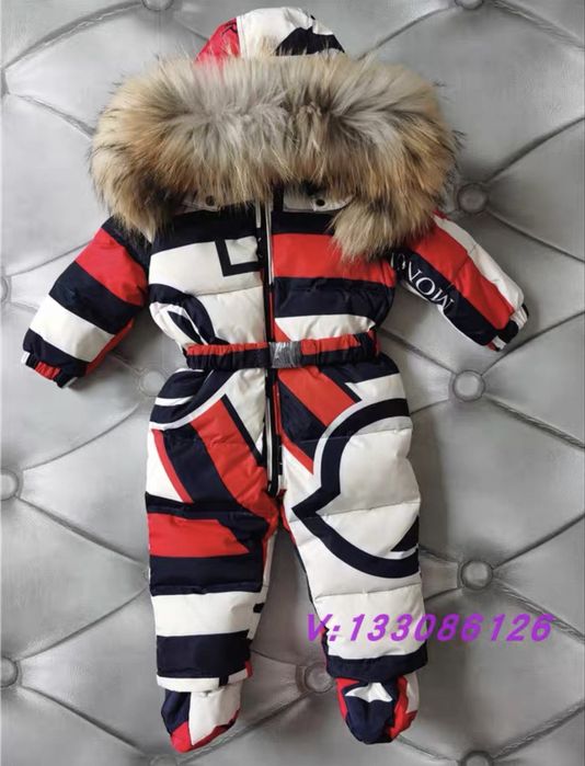 Дитячий зимовий комбінезон Moncler 73-110