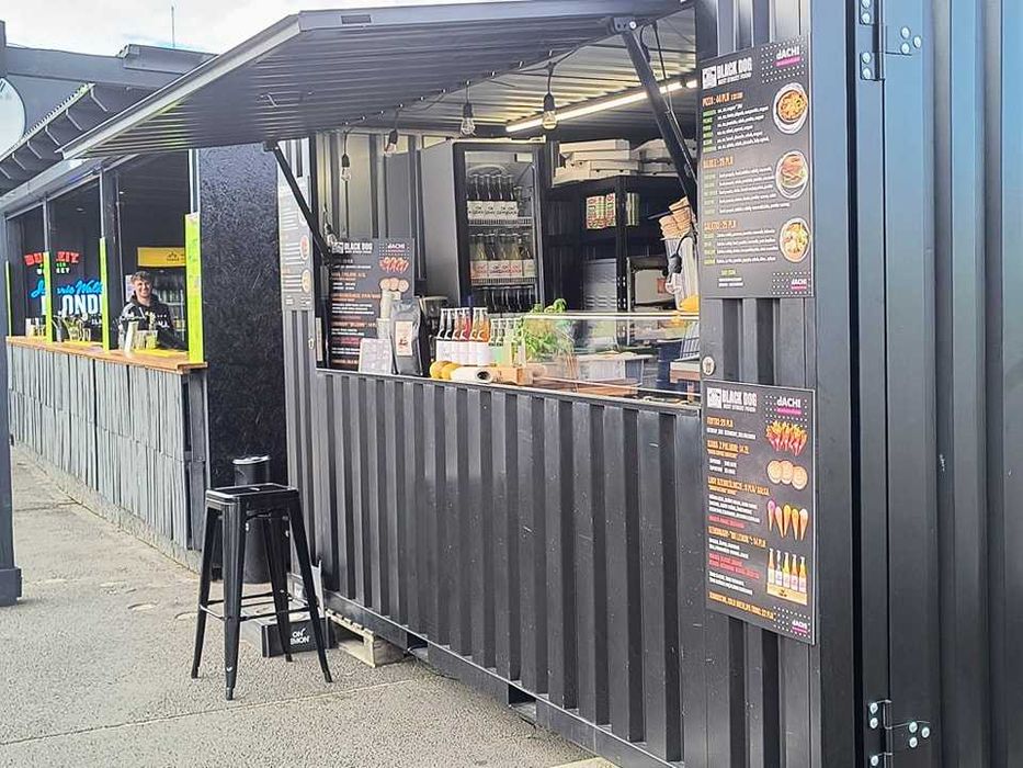 Kontener barowy lub kontener gastronomiczny | składalny