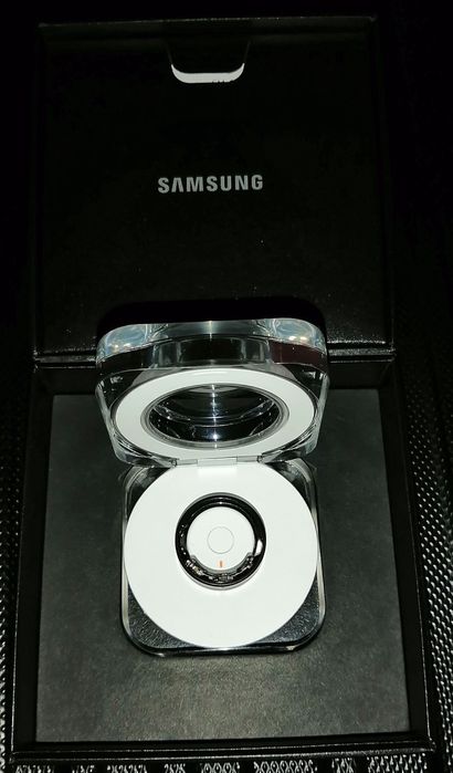 Samsung Galaxy Ring Preto Titânio, tamanho 6- novo, 3 anos de garantia