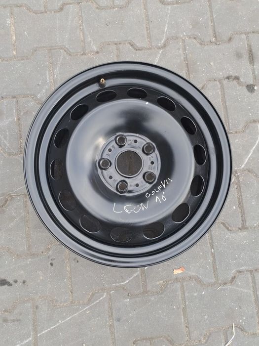 Seat Leon III Felga stalowa 16 cali et 43 6.5 jx Golf VII Passat b8 octavia