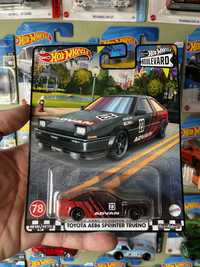 Hot wheels premium boulevard Toyota ae86 sprinter trueno