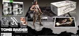 Tomb Raider Survival Kit Collector´s Edition XBOX 360 (Novo selado)