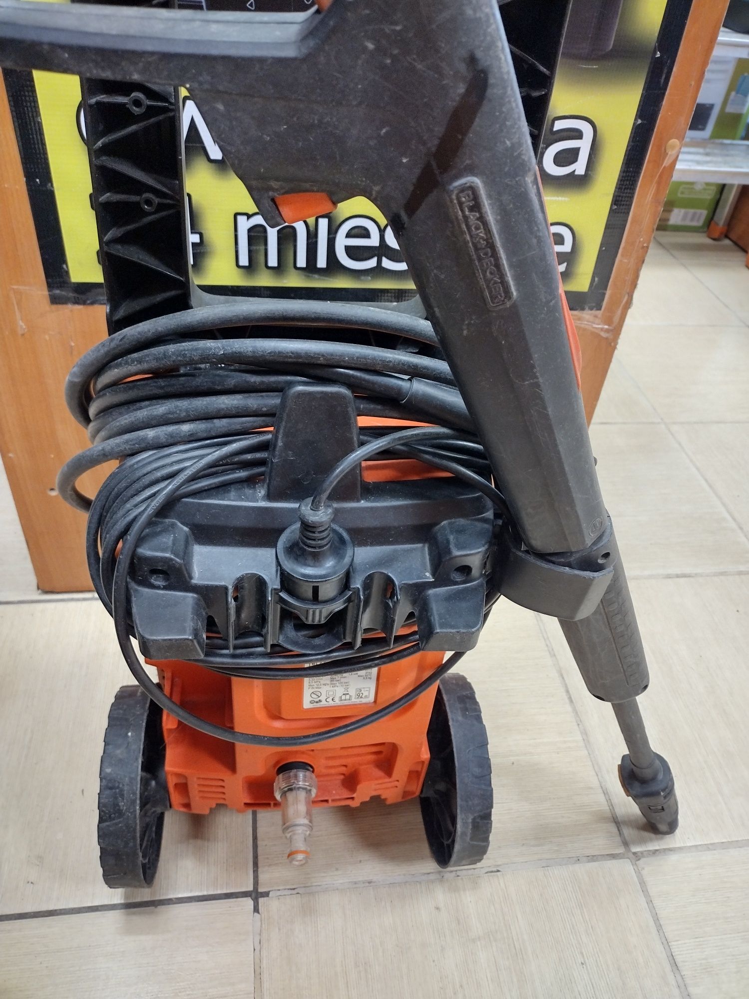 Myjka ciśnieniowa BLACK+DECKER BXPW1600E -Komis MADEJ Dębica