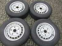 KOŁA ZIMA R15 FORD TRANSIT TOURNEO CUSTOM 215/65R15 czujniki 8mm