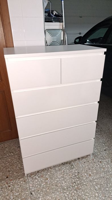 Malm Cómoda c/6 gavetas