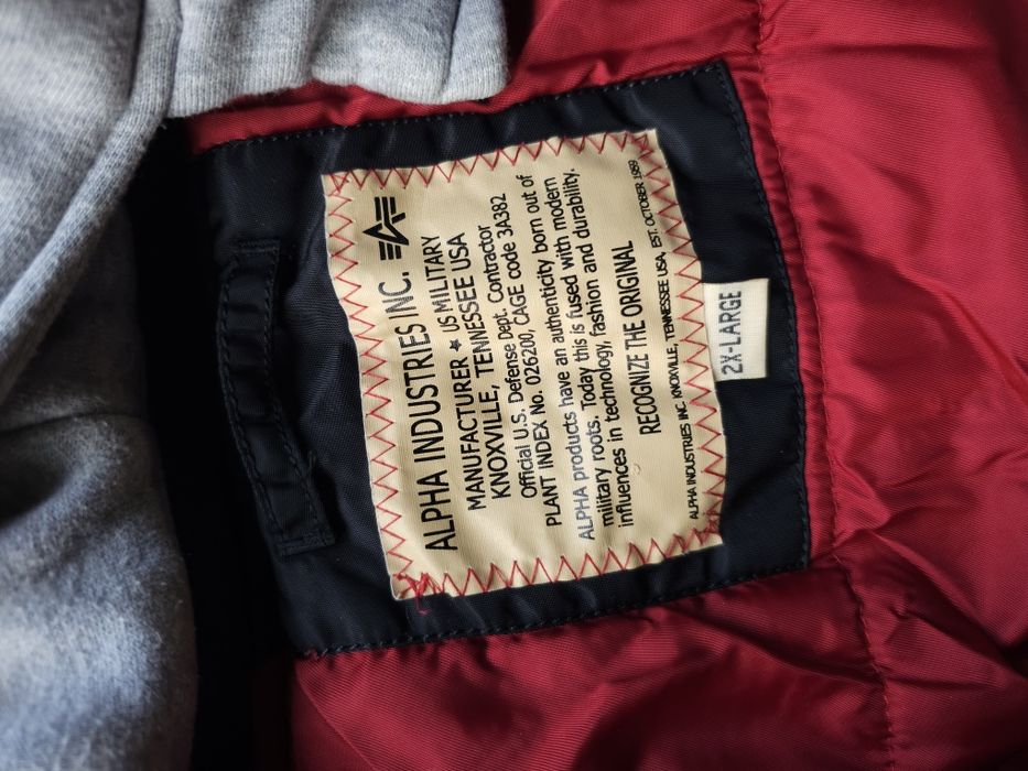 Бомбер Alpha industries Ma 1