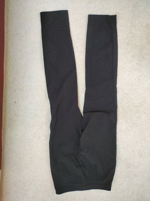 Reserved spodnie damskie  wyższy stan czarne  print viskoza 38