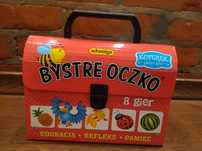 Gra ,,BYSTRE OCZKO"  8 gier w kuferku