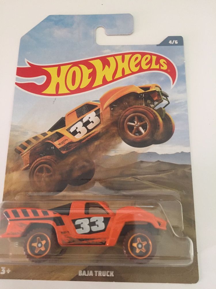 6 Miniaturas Hotwheels 1/64 Off Road Baja