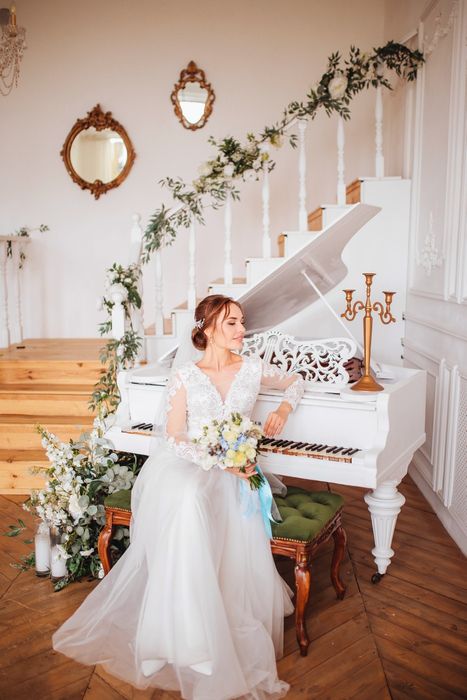 Весільна сукня дуже гарна та зручна