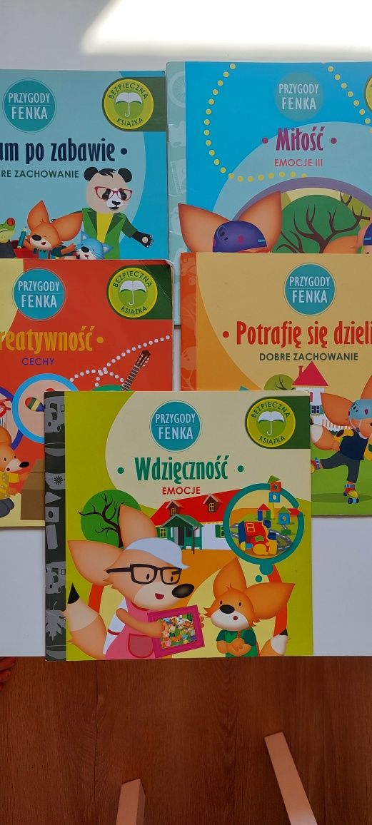 Sprzedam zestaw książek Przygody Fenka