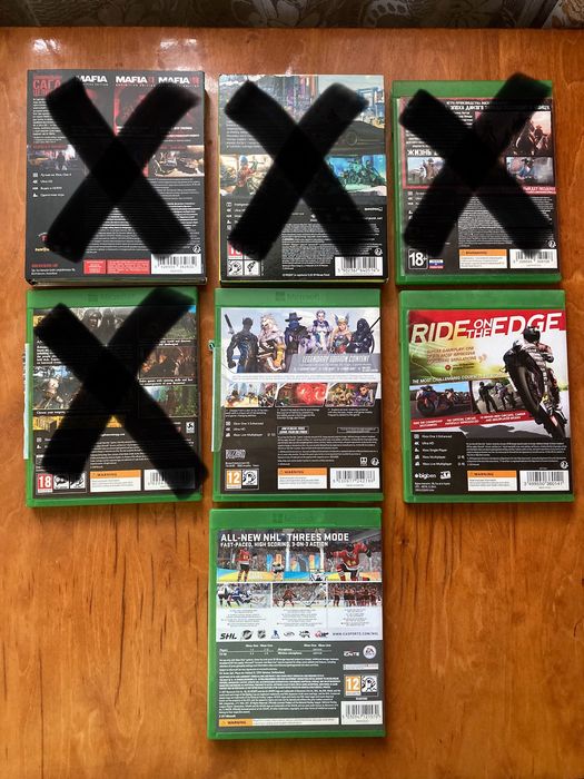 Ігри ліцензійні до Xbox, 360, One, Series X