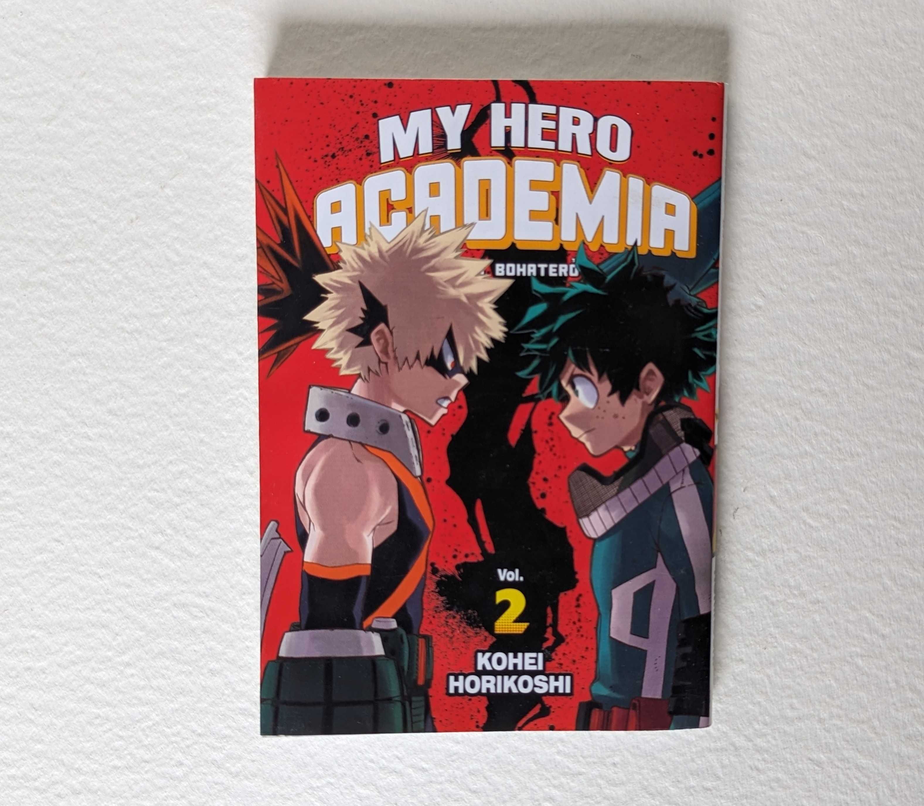 My Hero Academia bohaterów tom 2 Kohei Horikoshi