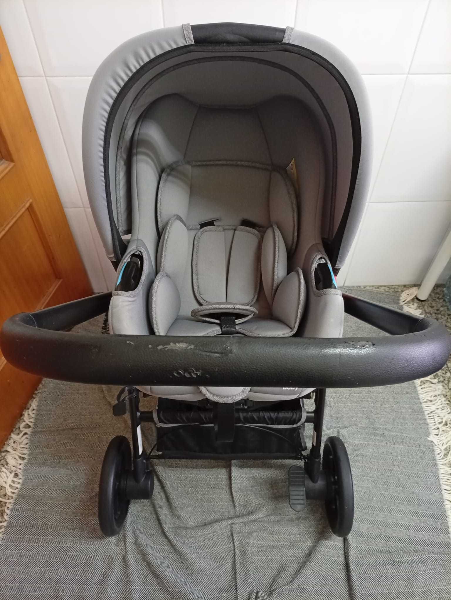 Carrinho de Bebé 3 em 1 – Acompanha todas as fases do seu bebé!