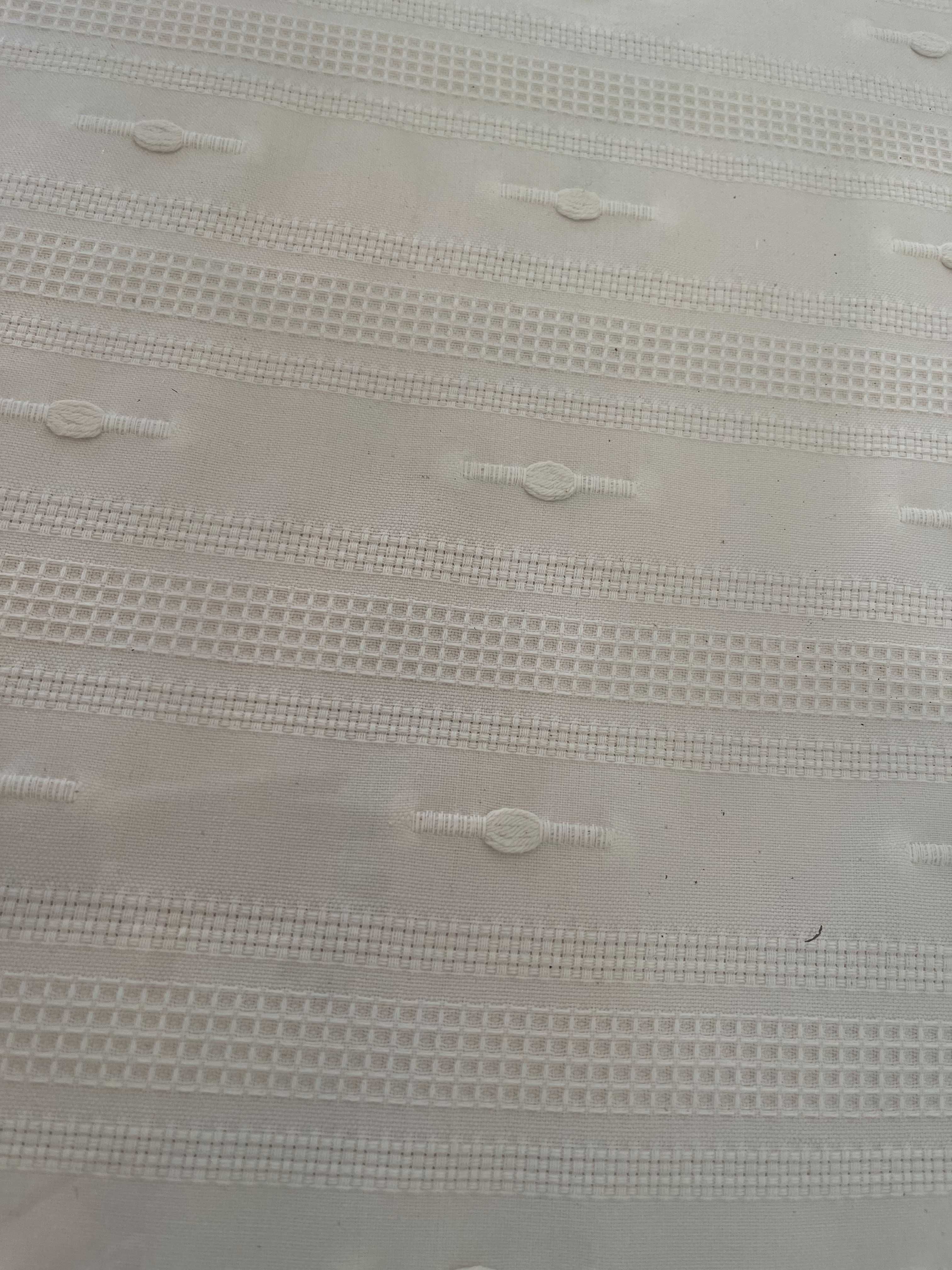 Tampo de vidro 58cm e toalha em linho