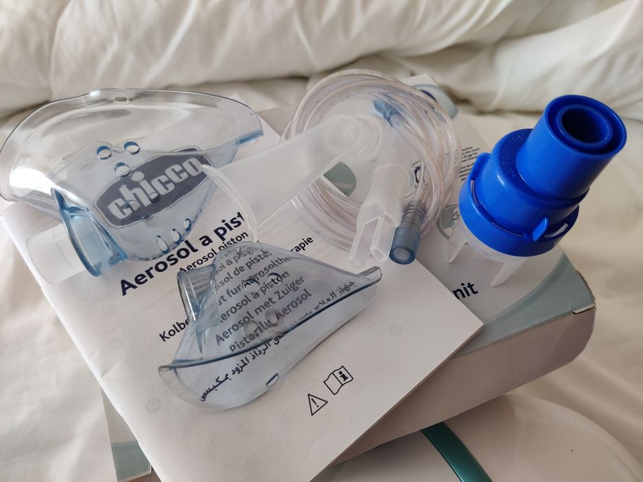 Aerossol a pistão da Chicco como novo