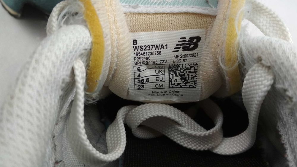 NEW BALANACE 237 Sneakersy Buty Sportowe Roz. 36,5