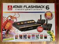 ATARI FLASHBACK 6, wbudowane 100 gier! 2 bezprzewodowe joysticki!