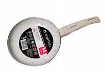 Mini PATELNIA AMBITION 14 cm Non-Stick 3 kolory Kremowa SZARA CZARNA