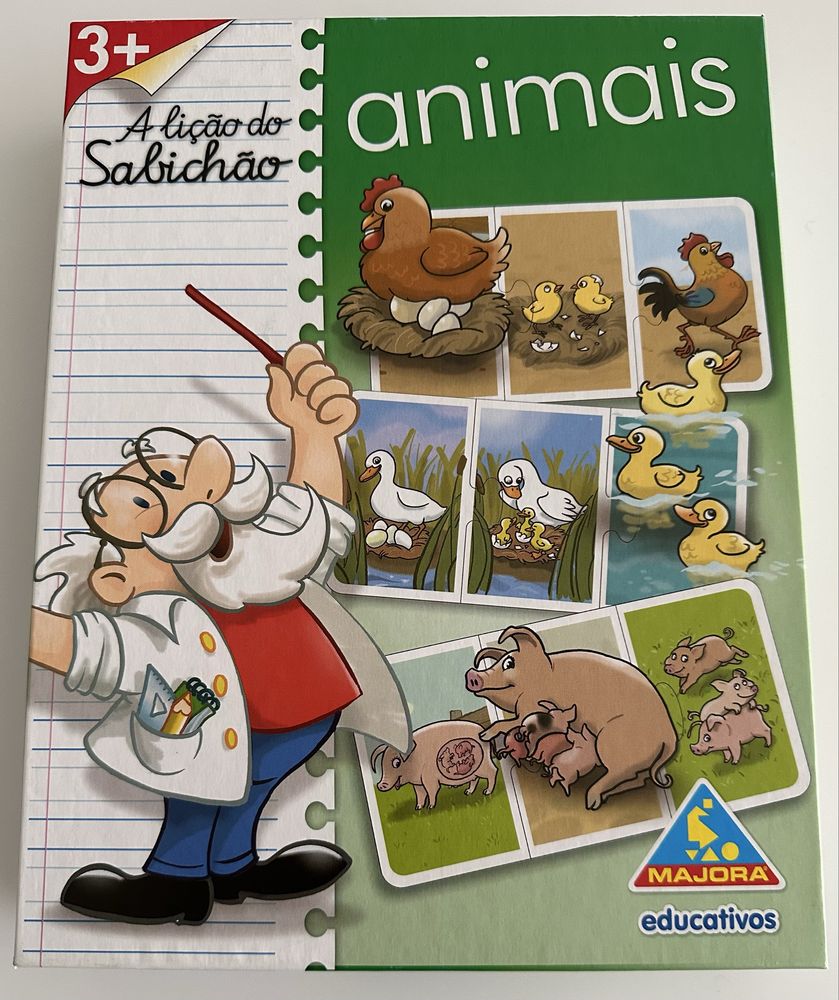 Jogo - A lição do sabichão: animais