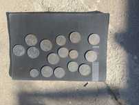 Moedas antigas .