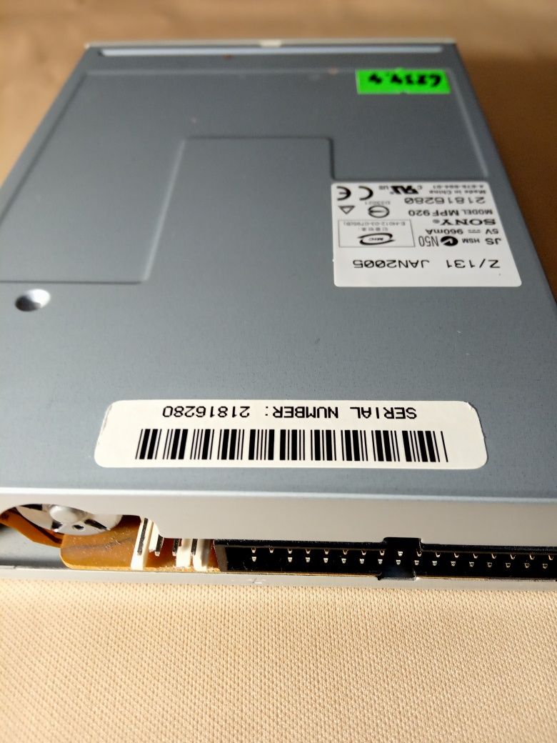 Floppy FDD привод для чтения и записи на дискеты Sony MPF920