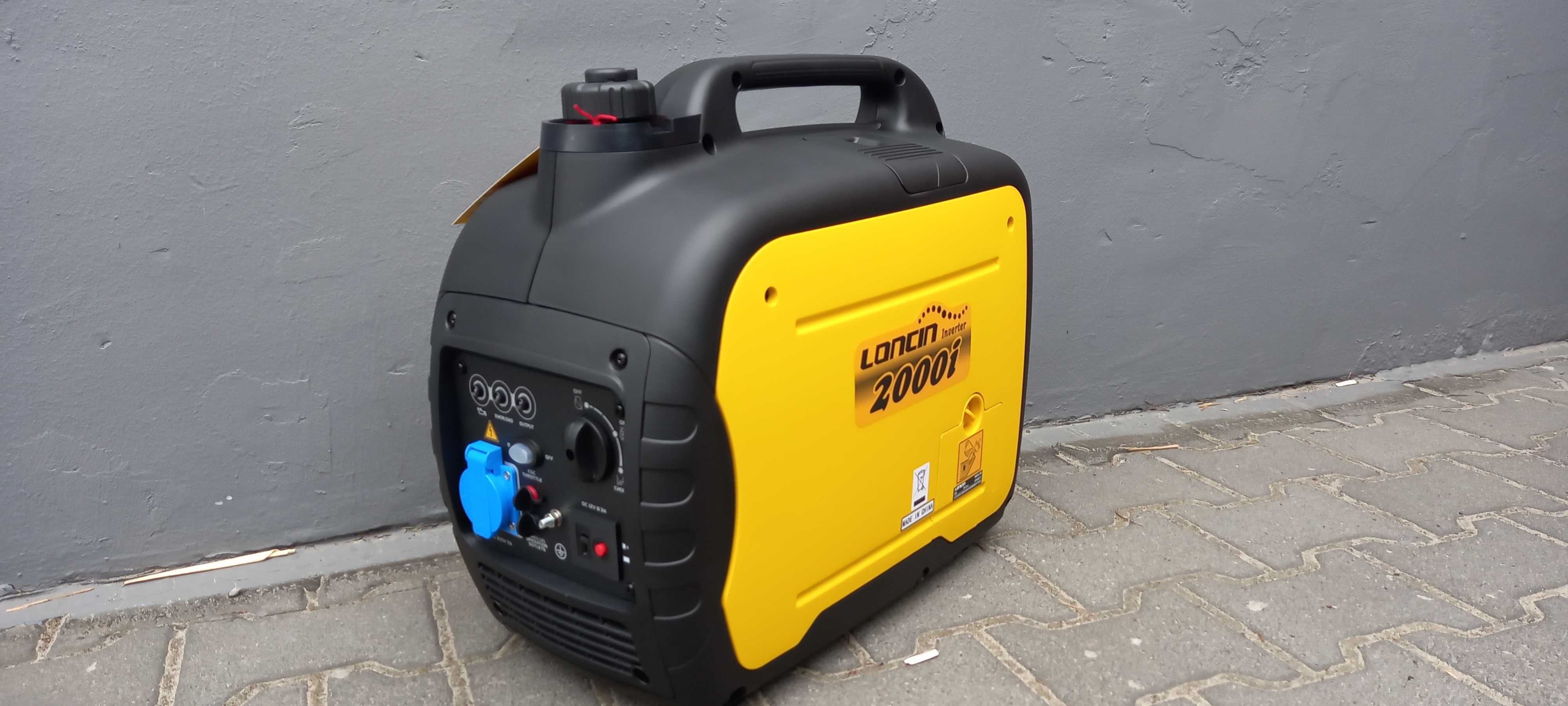 Agregat prądotwórczy inwerterowy 1,8 kW. LONCIN LC2000